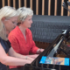 Wendy Hiscocks and Chetham’s piano tutor Lauryna Sableviciute